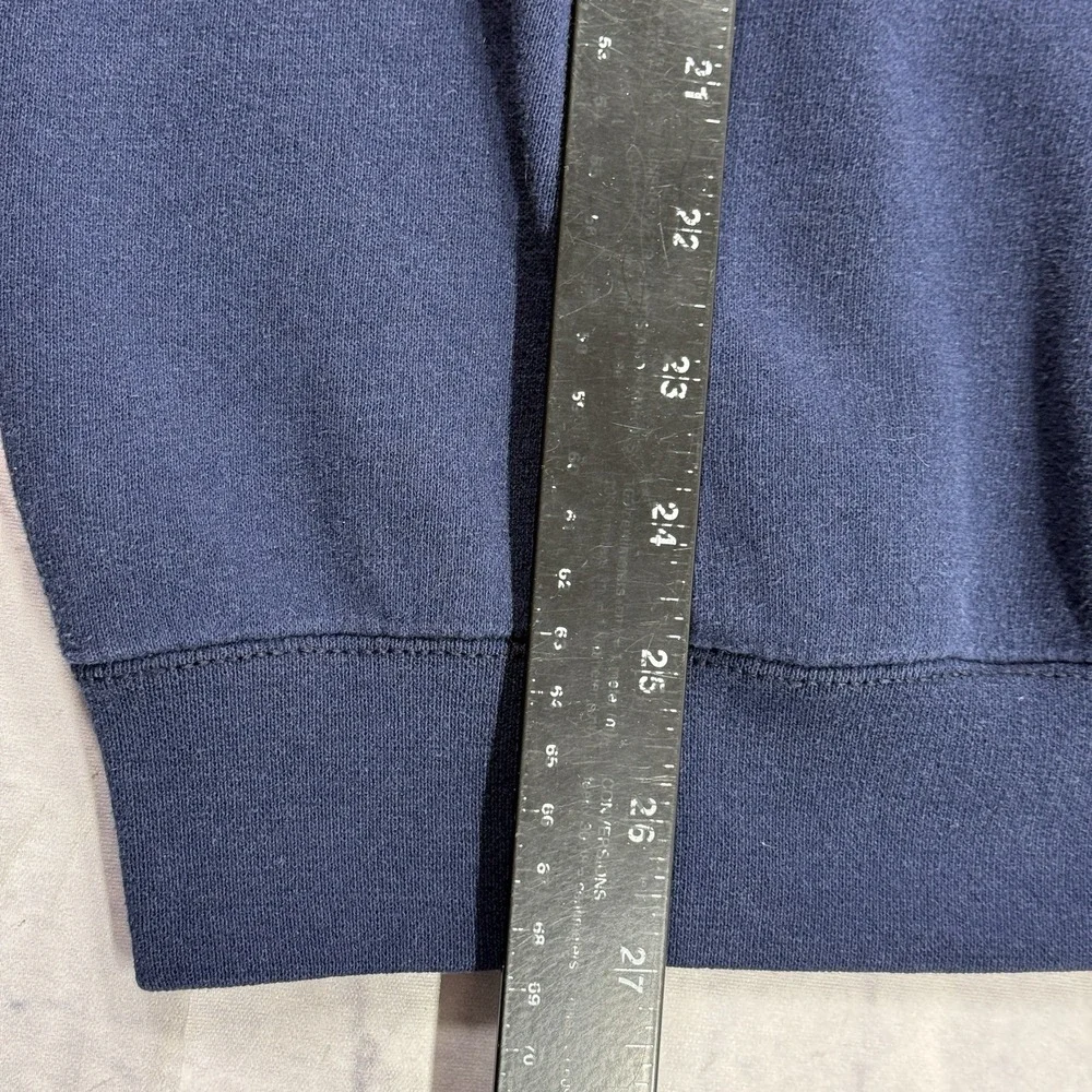 Vintage Crable Sportswear‎ NOTRE DAME Embroidered Navy SweatShirt Unisex Size M